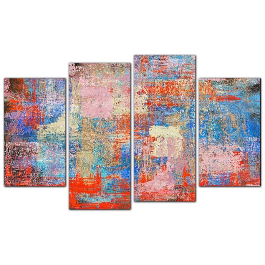 Wall art - Abstract art - 721 - divided into four pieces