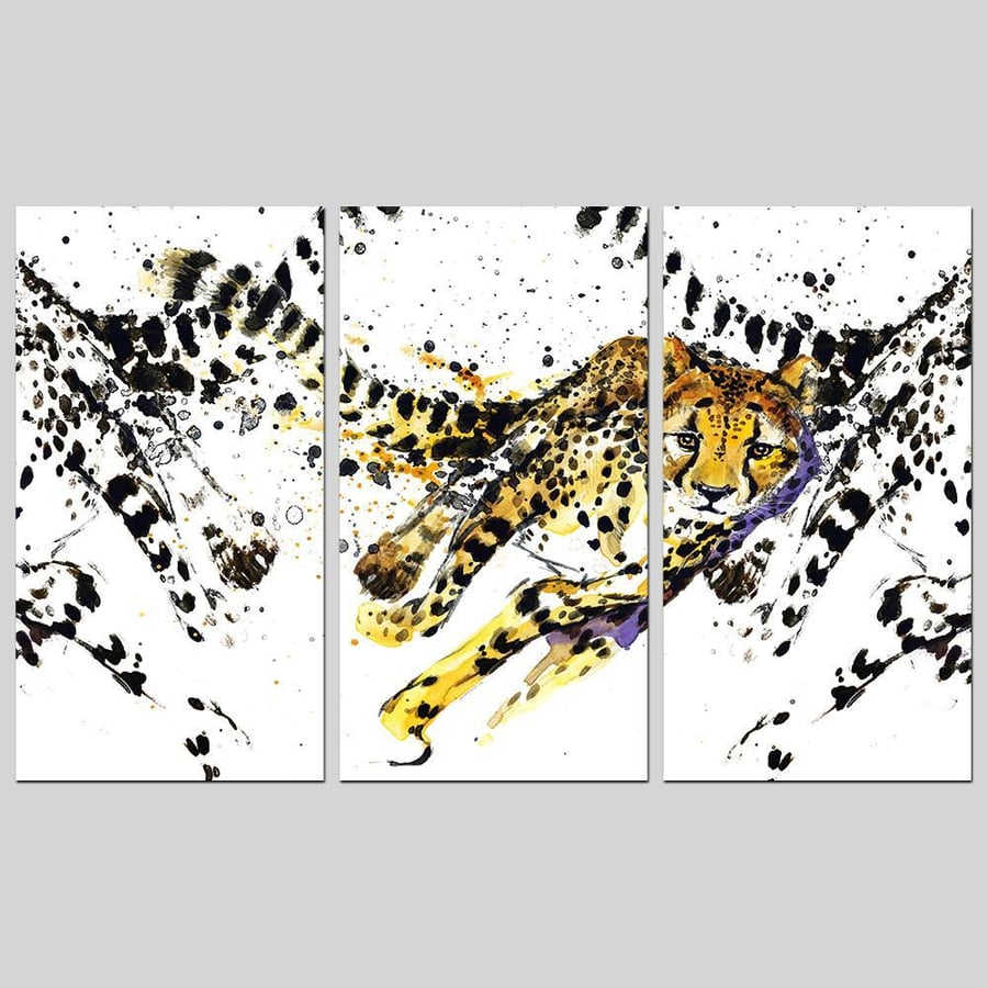 Wall panel - Falcon - 1556 - divided into three pieces