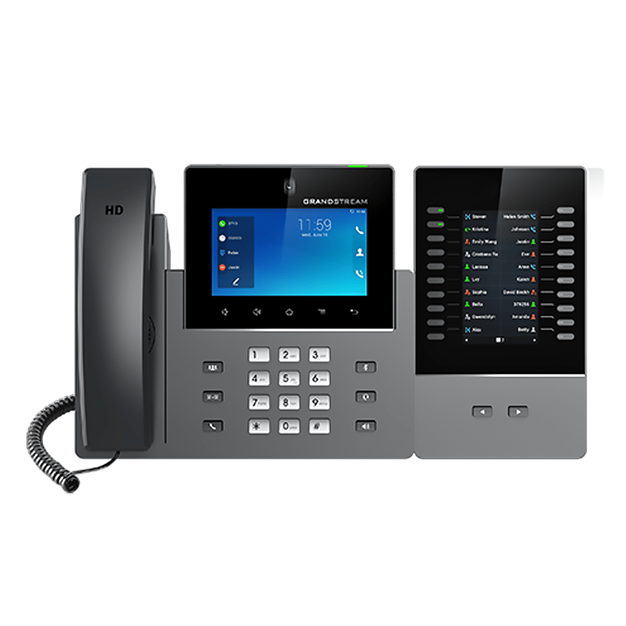 هاتف IP GXV3450 الذكي – جهاز اتصال فيديو احترافي يعمل بنظام Android