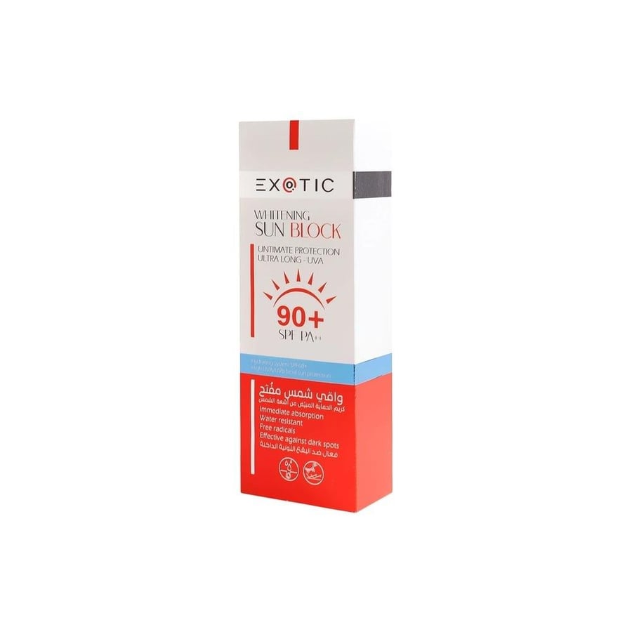 إكزوتيك واقي شمس مفتح SPF 90 100 مل