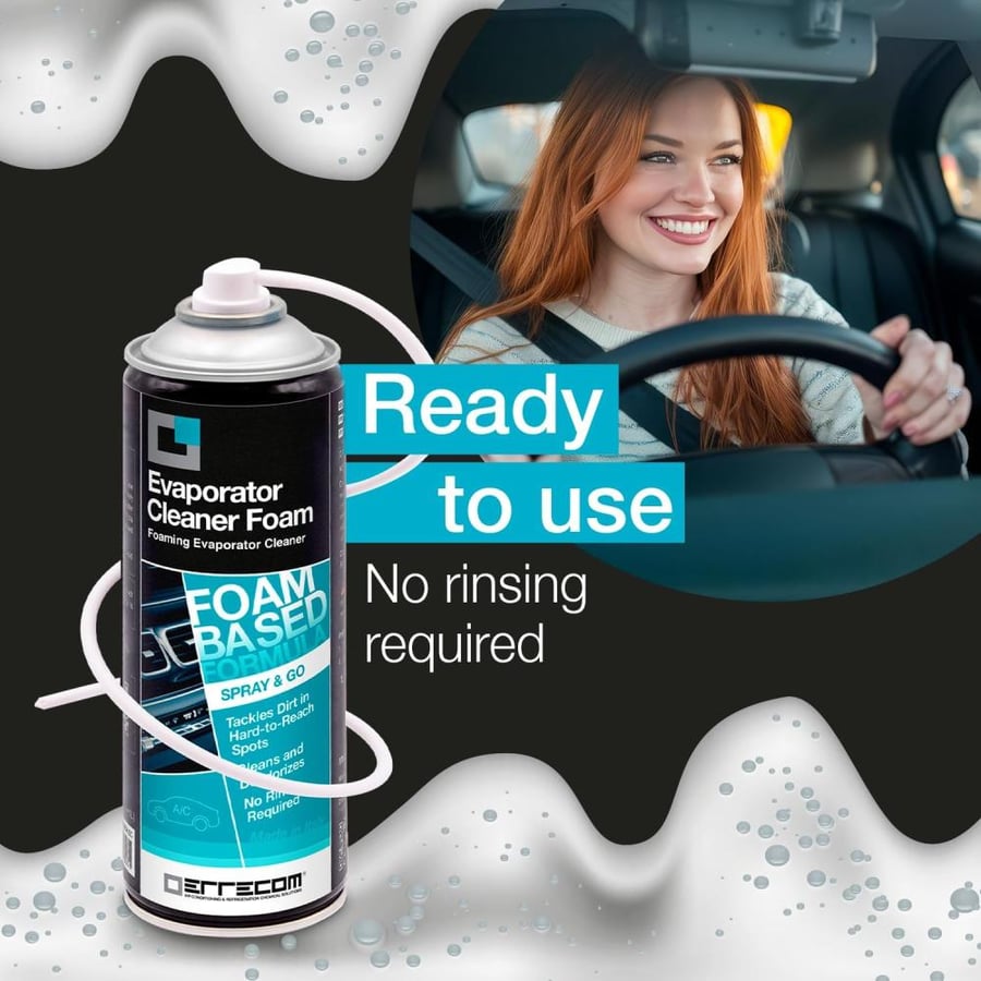 منظف مبخر المكيف الرغوي للسيارات – Errecom Evaporator Cleaner Foam (100 مل)