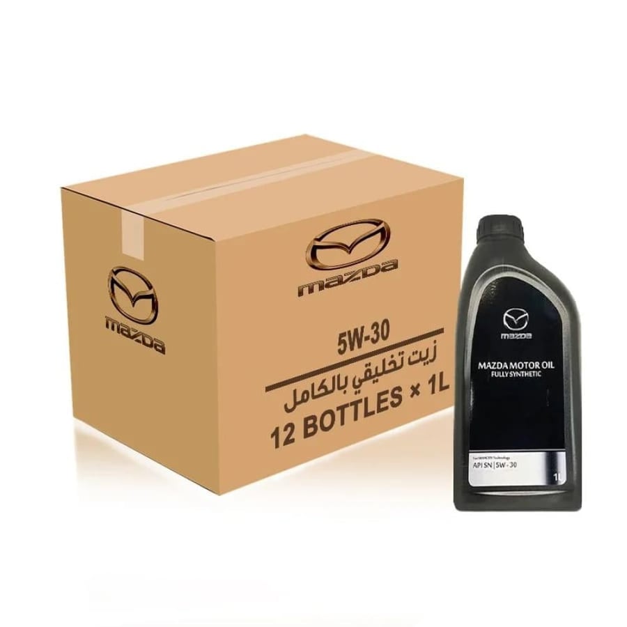 Mazda 5W30 Fully Synthetic Oil, 12L Carton