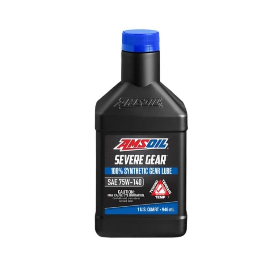 علبه زيت تروس امزاويل AMSOIL 75W140 946ML