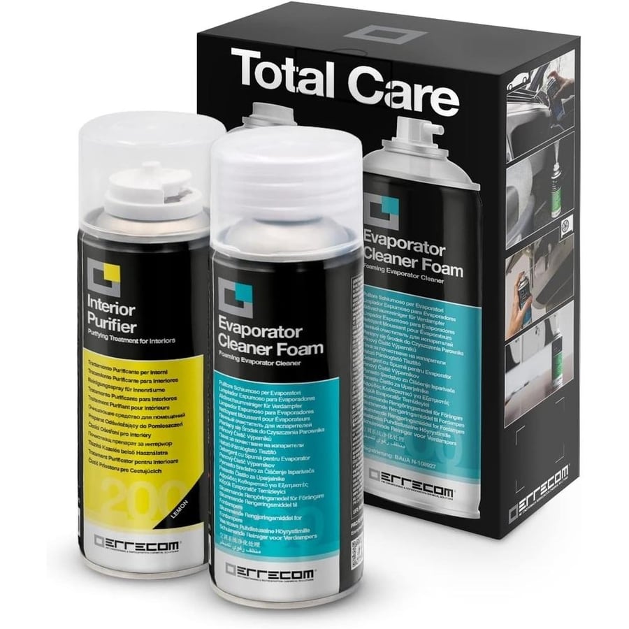 Errecom Total Care Evaporator Cleaning and Car Interior Disinfection Kit