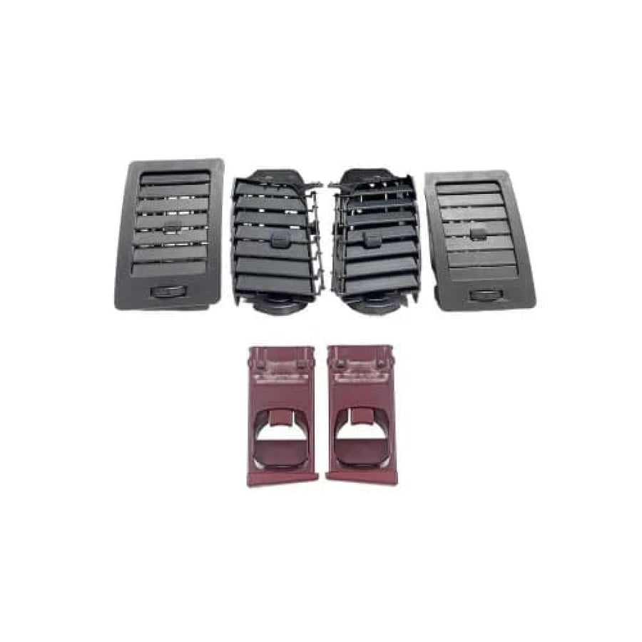 Black AC vent kit with cup holder for Hilux Fortuner 2006-2015