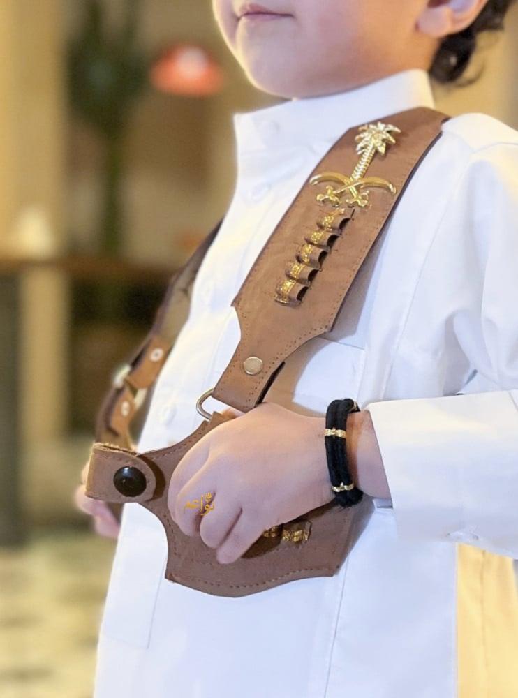 مجند اطفال حزام اطفال بالاسم مجند ثوب