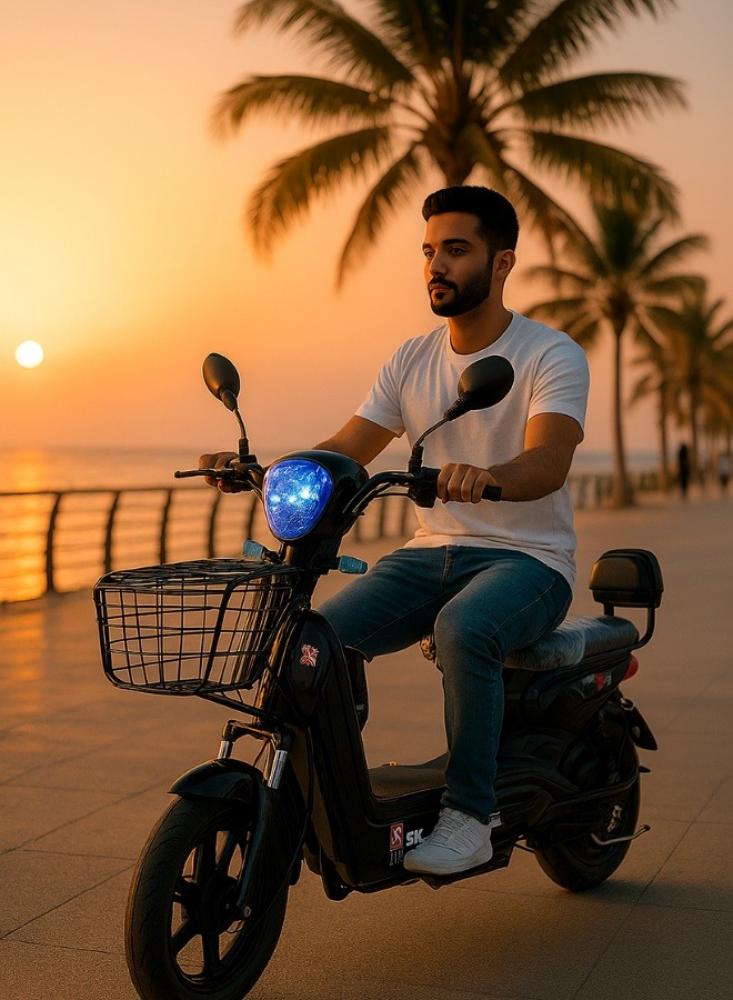 سكوتر كهربائي | سكوتر كهربائي للكبار | دراجة كهربائية بريموت كونترول 48V| اطارات 16 انش | أداء فائق، تصميم مبتكر، وسهولة في الاستخدام