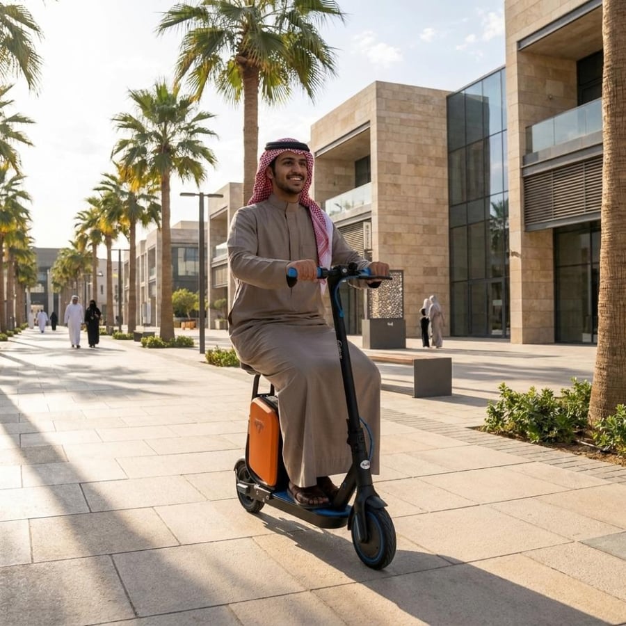 سكوتر كهربائي بمقعد نيوسبيد New Speed جهد 36V ودينمو 350W مع شنطة إضافية وكفرات حجري 8.5 وحامل جوال