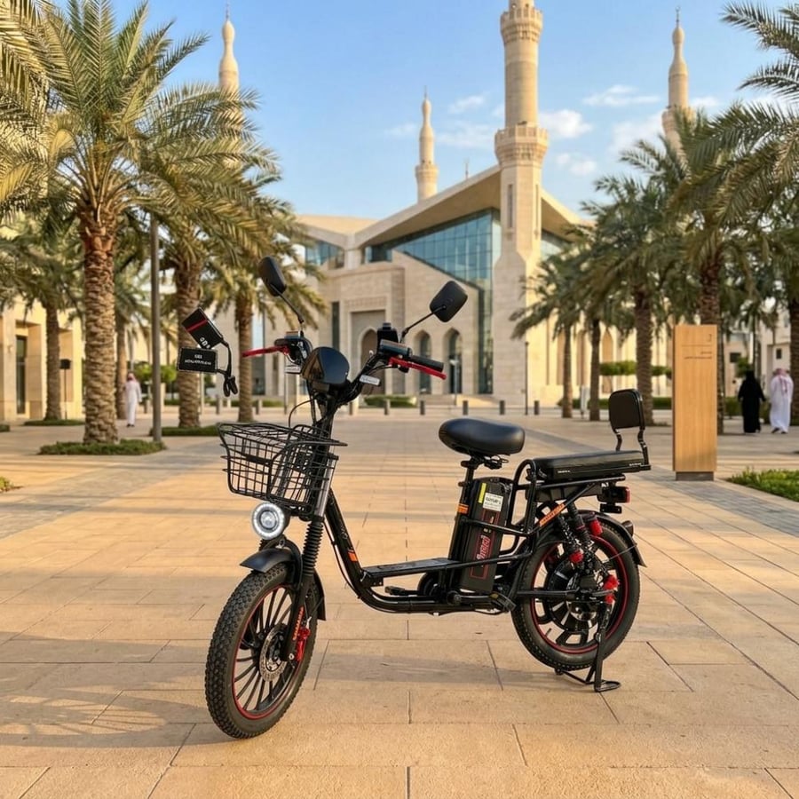 دراجة كهربائية روسية ذكية CK20 مقاس 20 إنش ببطارية عملاقة 60 فولت ومحرك جبار 1000 واط مع تقنية تشغيل NFC وكفرات جبلية