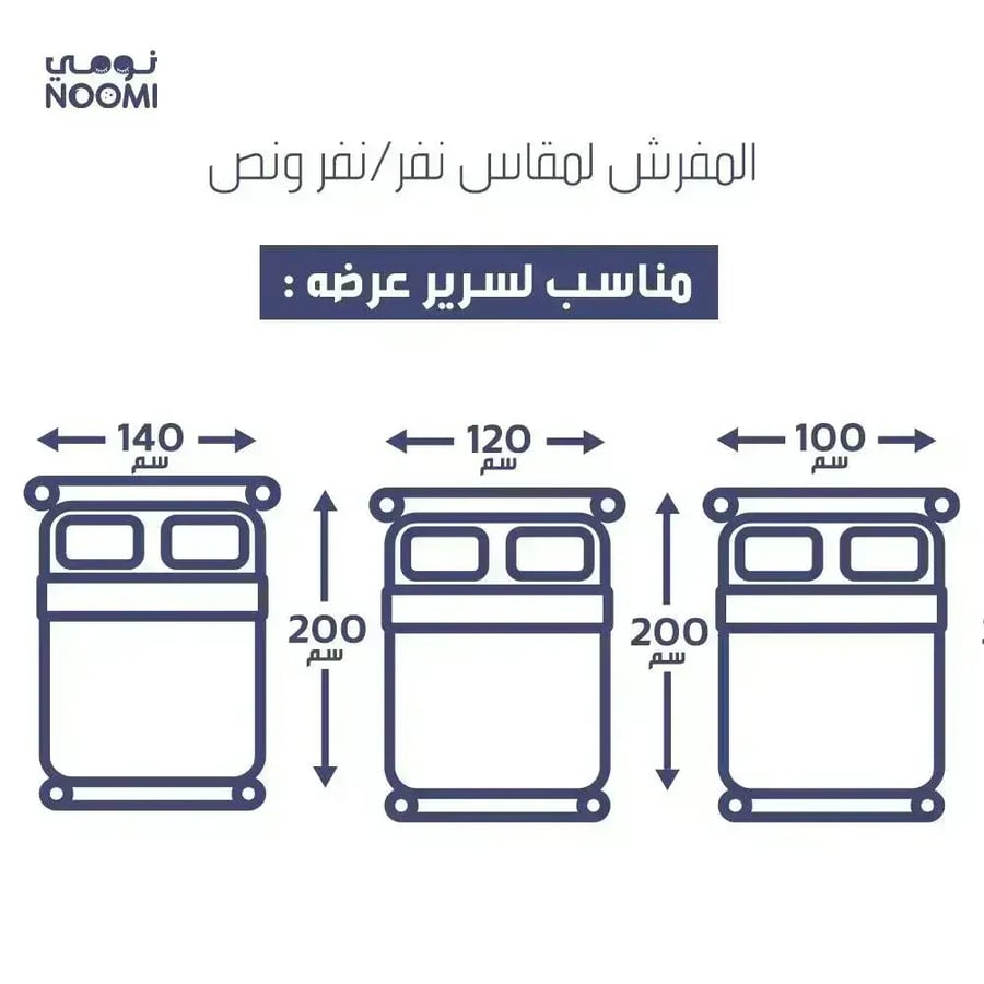 مفرش الورا الشتوي مفرد (نفر ونص)