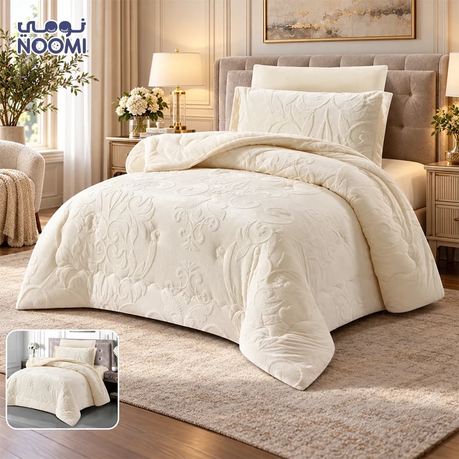 مفرش بيفارى الشتوي مفرد (نفر ونص)