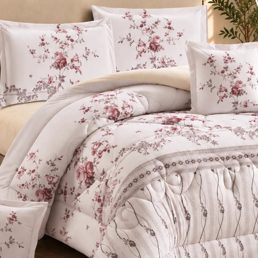 مفرش الورا الشتوي مزدوج (نفرين)