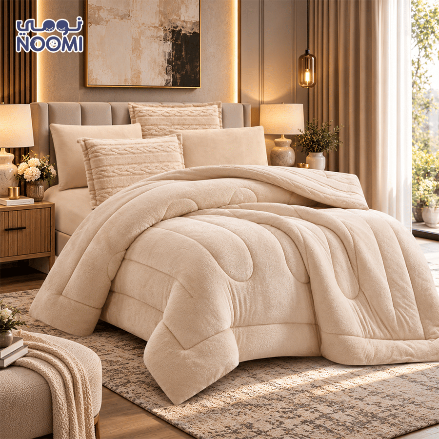 مفرش أريزو الشتوي مزدوج (نفرين)