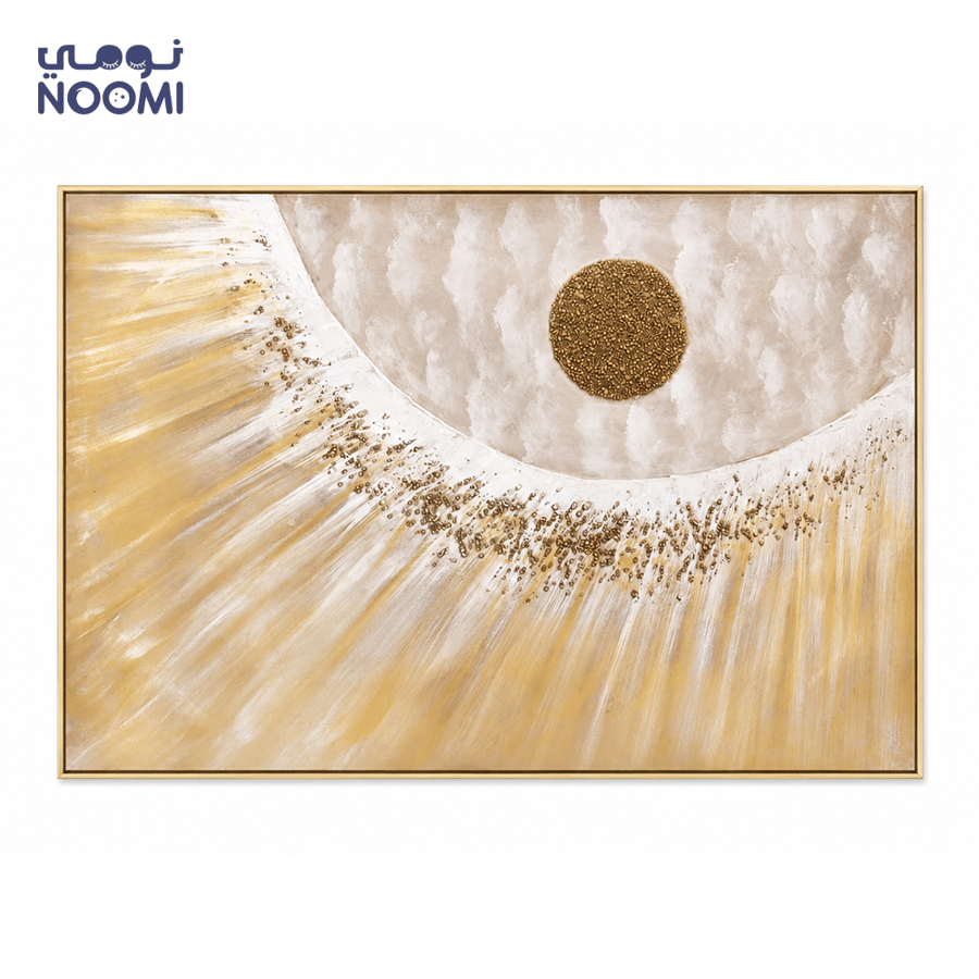 لوحة كنفاس جدارية شروق الأمل