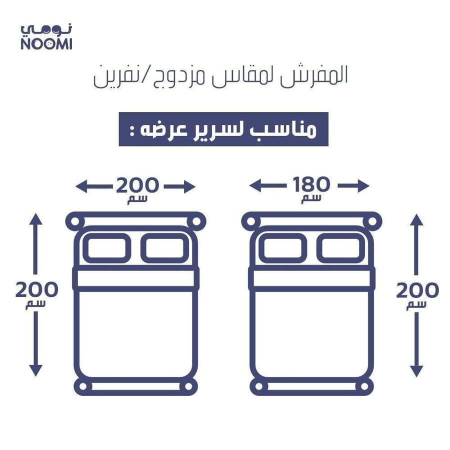 مفرش ايليف قطن تركي 100% مزدوج (نفرين)