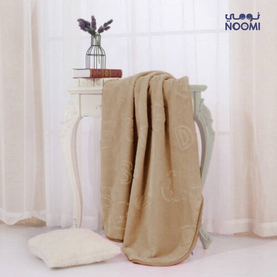 Soft velvet children's blanket