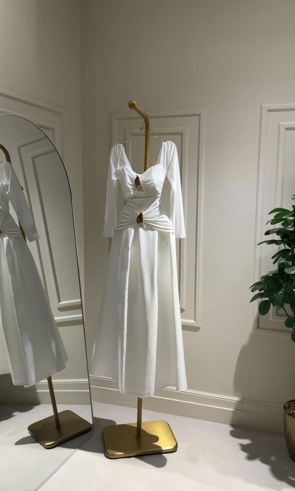White dress
