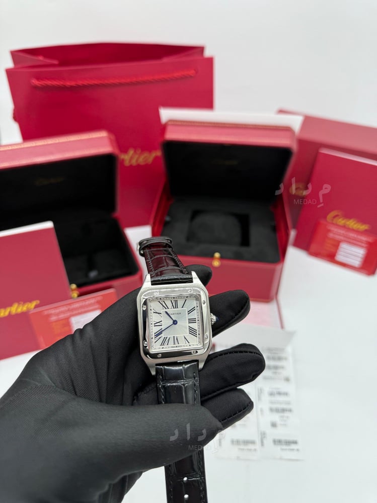 Cartier Santos Dumont Ebony Black watch