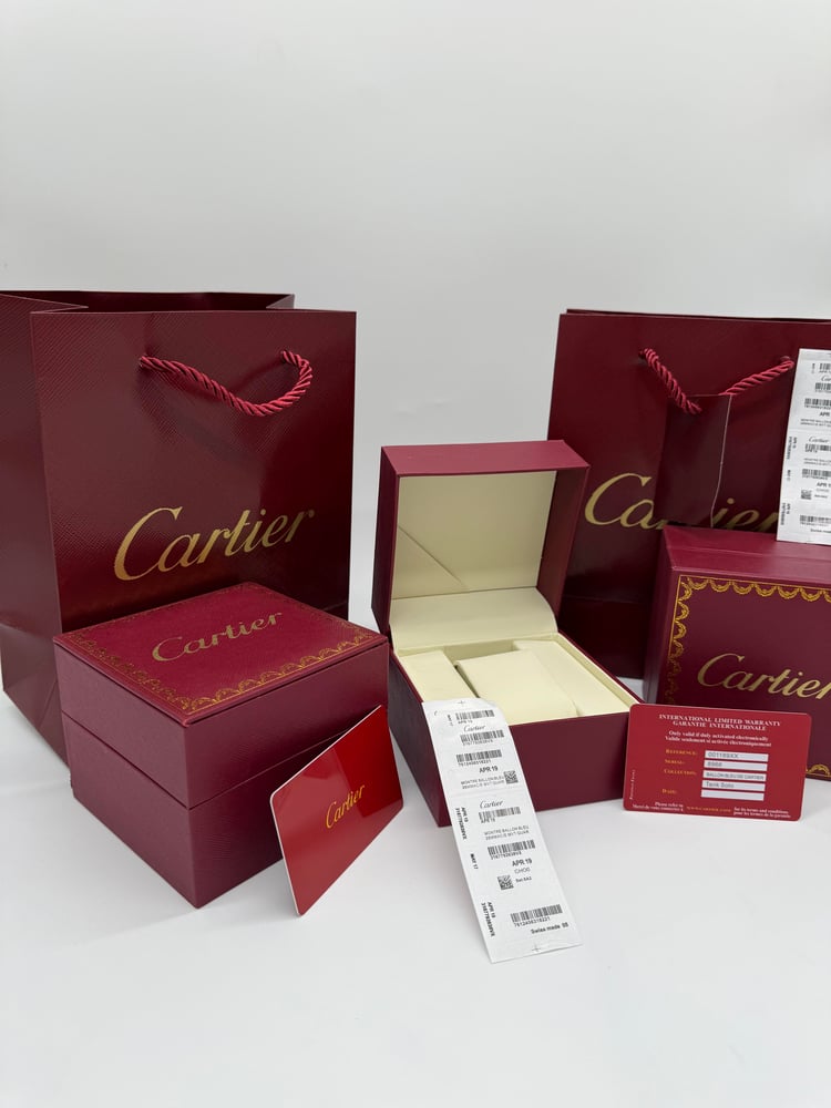 Cartier Santos Dumont Ebony Black watch