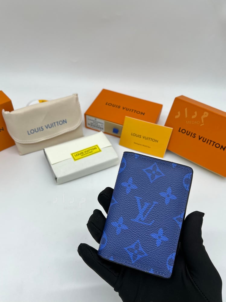 محفظة لويس فيتون مونوغرام أزرق   Louis Vuitton Wallet Edition