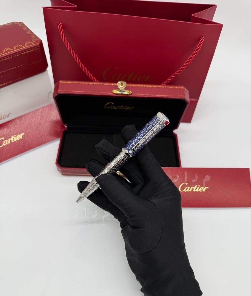 Cartier Santos Duo Blue Pen | Middle East Edition