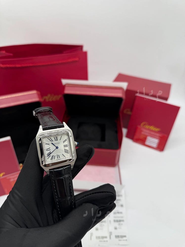 Cartier Santos Dumont Ebony Black watch