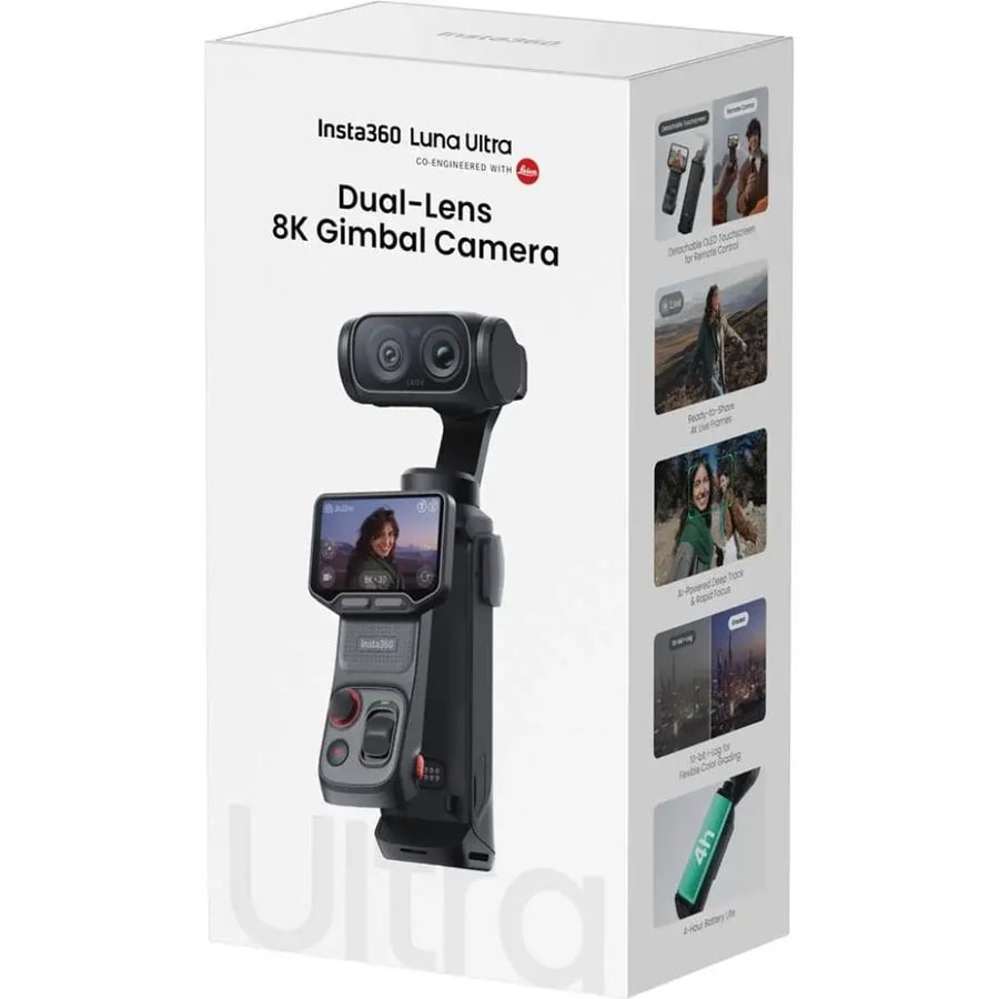 كاميرا جيمبل Insta360 لونا الترا