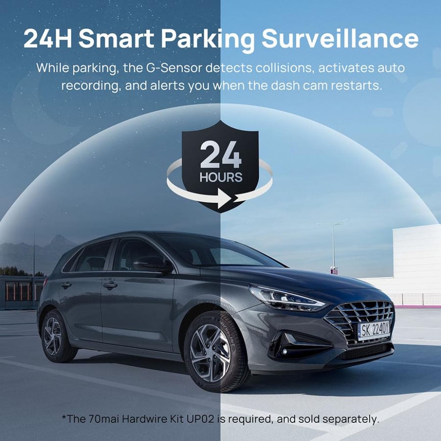 70mai A200 Dual Dash Cam