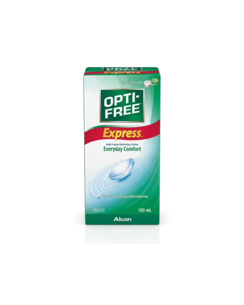 محلول اوبتي فري اكسبريس 120مل / Opti-Free Express Solution 120ml
