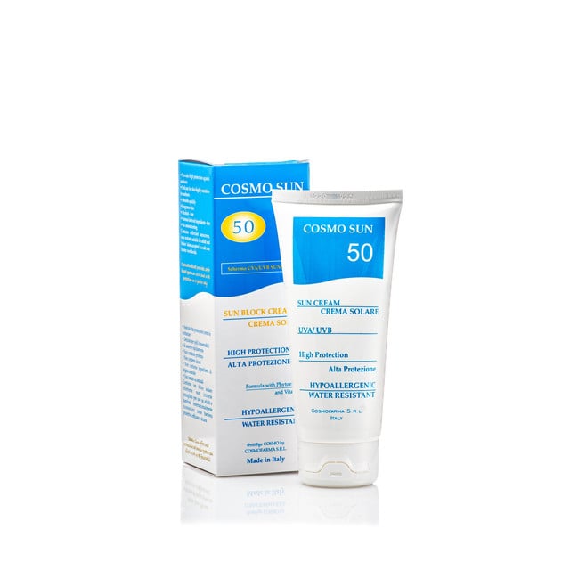 كوزمو صن واقي شمسي كريم 50 Cosmo Sun Block Cream (SPF 50+)