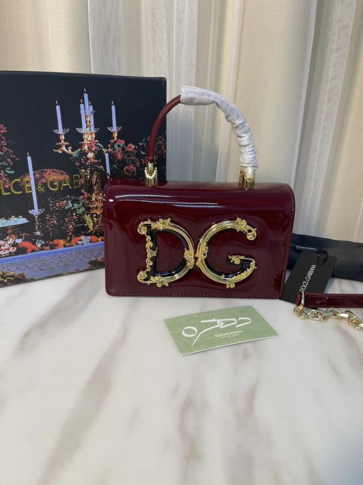 شنطة عملية DG غيرلز جلد صغيرة
