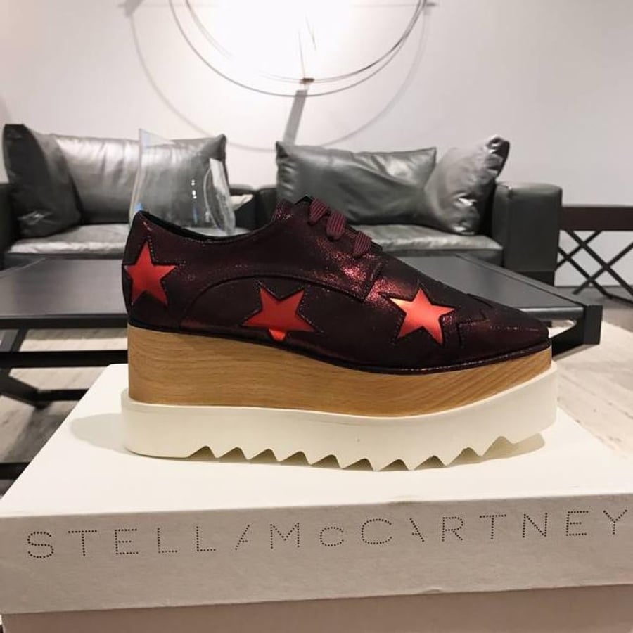 حذاء إليز ستار بلاتفورم أوكسفورد من ستيلا مكارتني