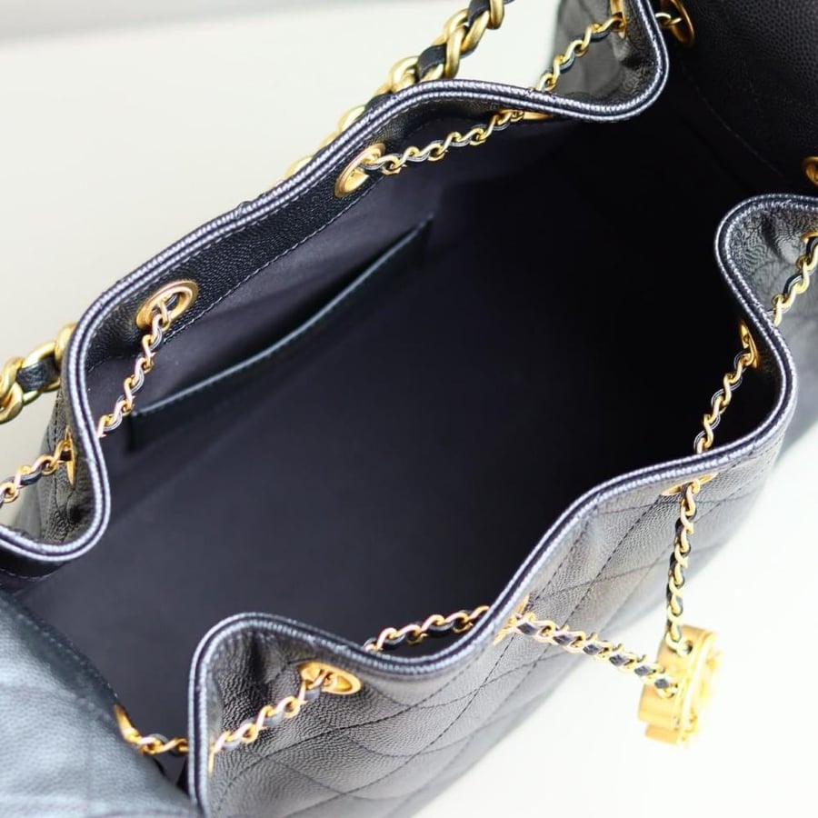 حقيبة Chanel hobo - أسود