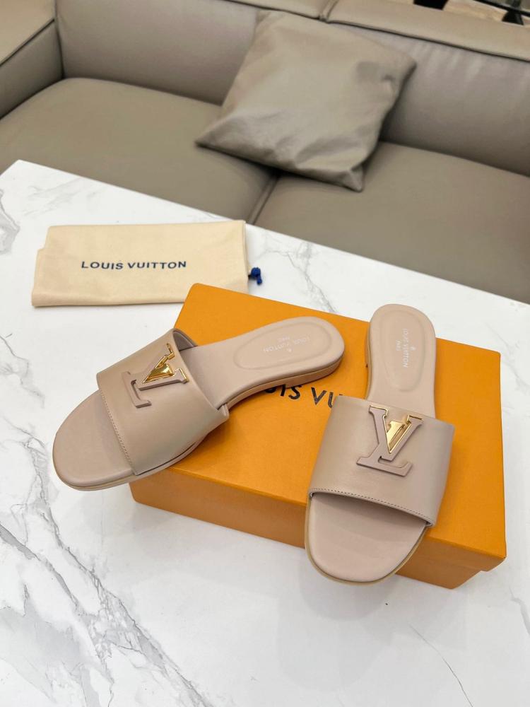 حذاء كابري ميول من LV - بيج