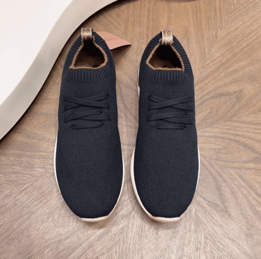 حذاء Loro Piana 360 LP Flexy Walk - أسود