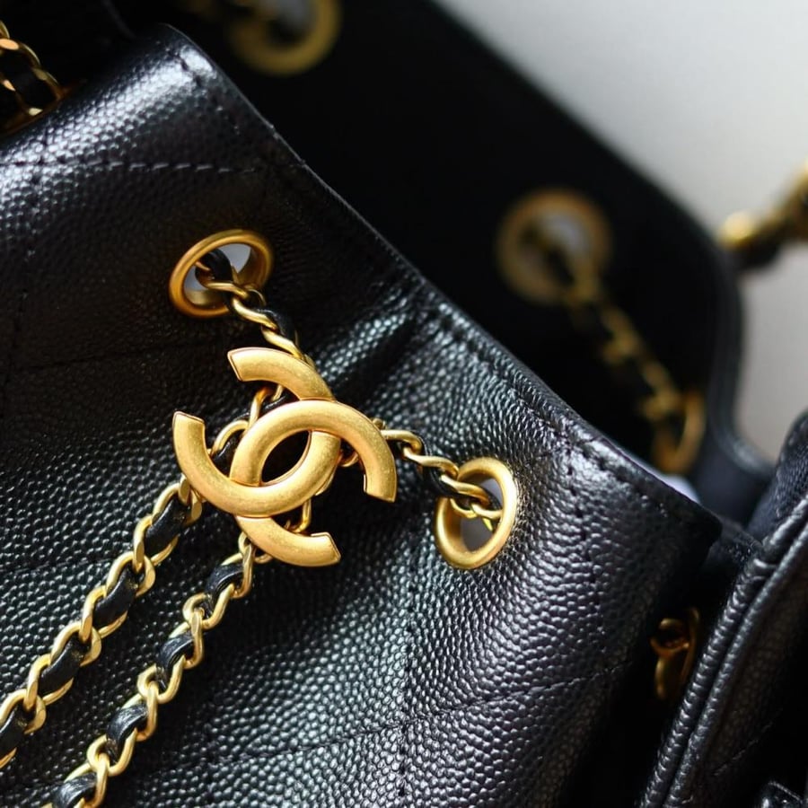 حقيبة Chanel hobo - أسود