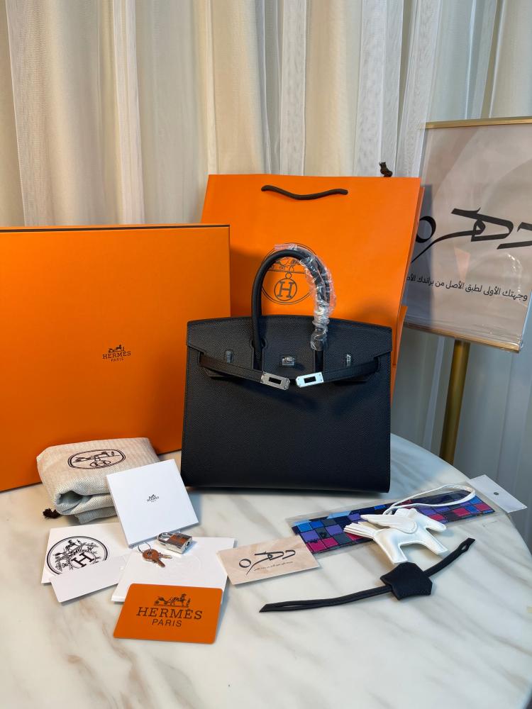 ايرميز Birkin Sellier - أسود