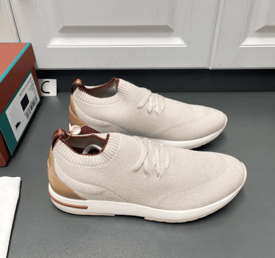 حذاء Loro Piana 360 LP Flexy Walk - بيج فاتح