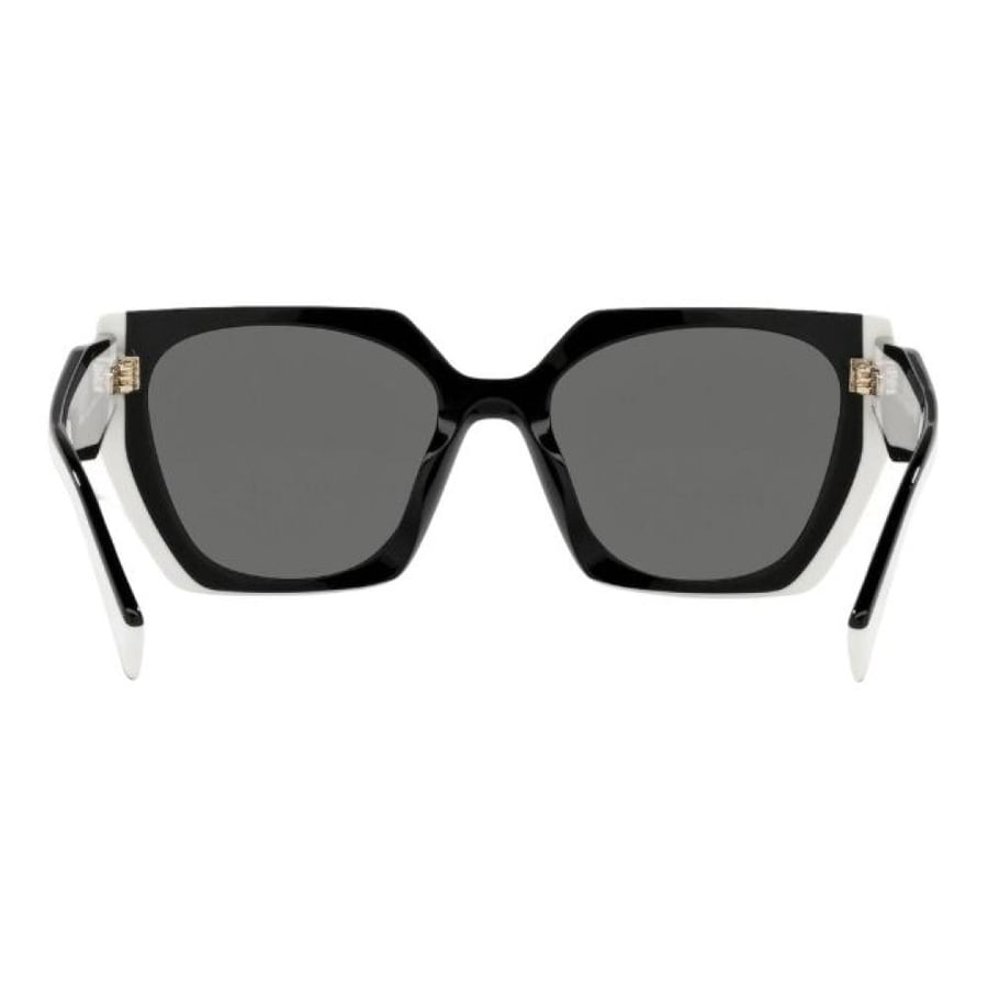 نظارة شمسية مستطيلة Prada PR 15 WS - أسود وأبيض