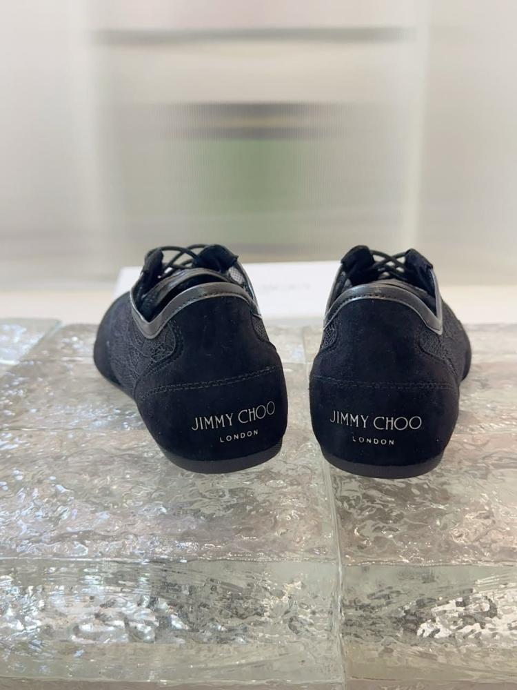 حذاء Jimmy Choo Sunny F الرياضي - أسود