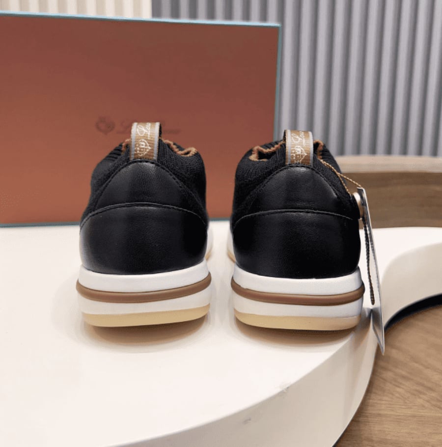 حذاء Loro Piana 360 LP Flexy Walk - أسود
