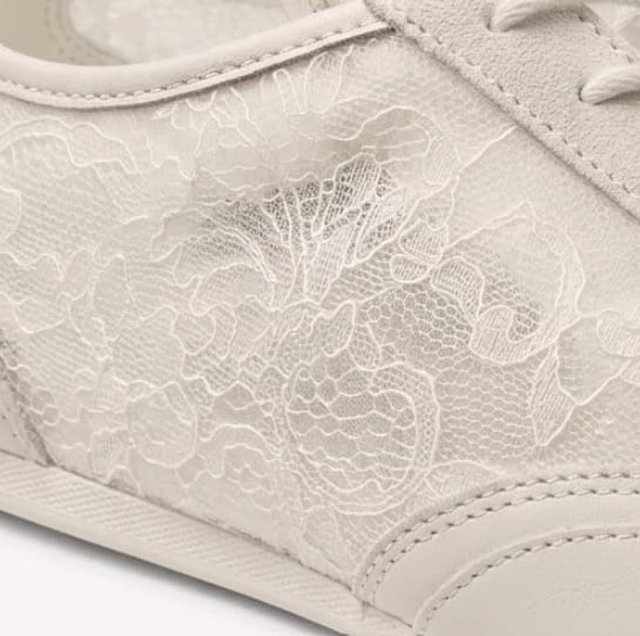 حذاء Jimmy Choo Sunny F الرياضي - أبيض