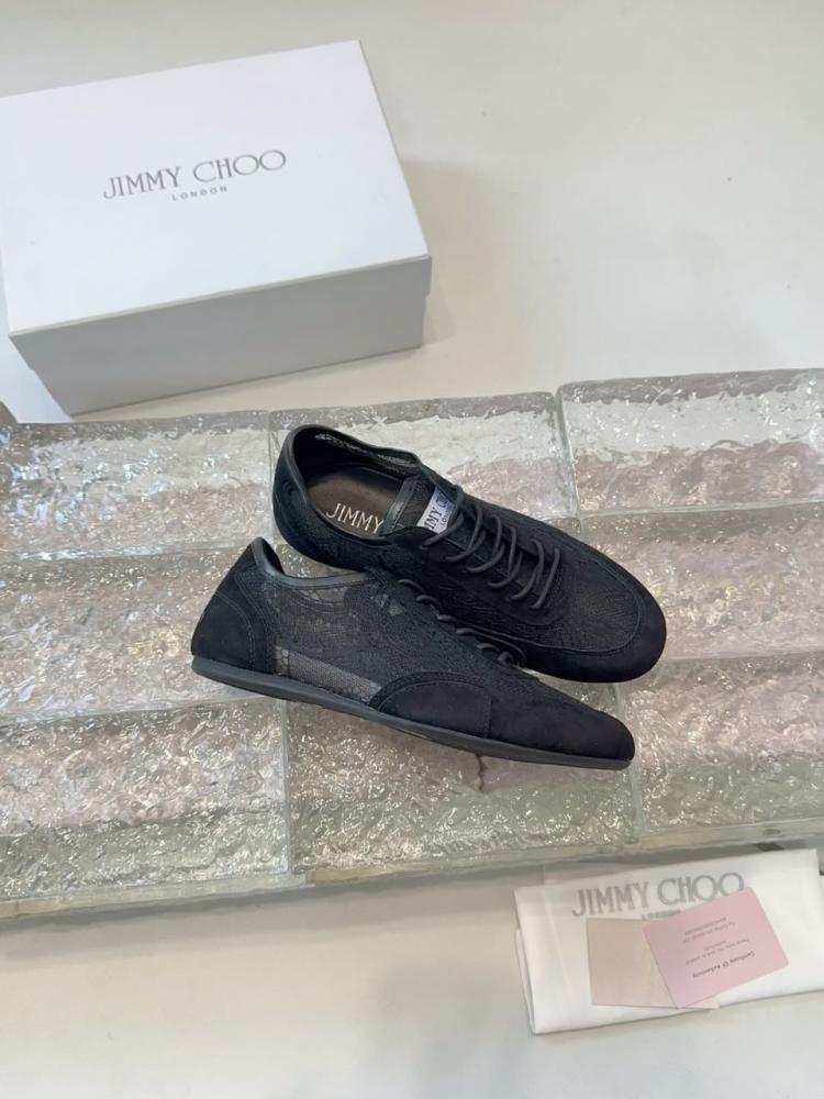 حذاء Jimmy Choo Sunny F الرياضي - أسود