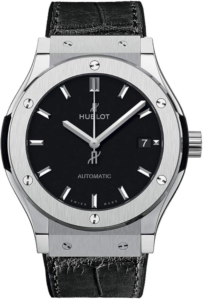 ساعة كلاسيك فيوجن تيتانيوم من هوبلو hublot
