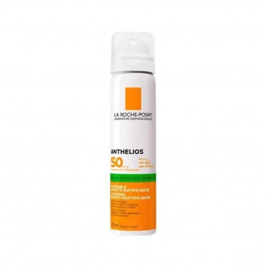 بخاخ واقي شمس بعامل وقاية SPF50 من لاروش بوزيه بتاثير منعش مقاوم للمعان البشرة 75 مل