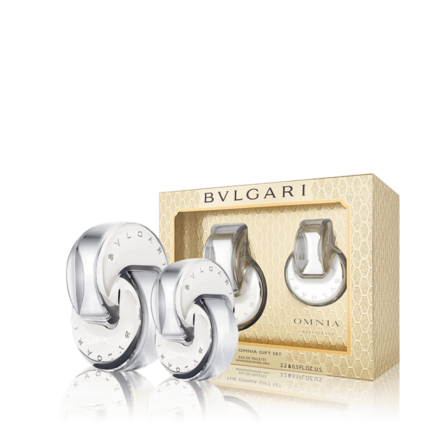 Bulgari Omnia Crystalline set (or 65 ml Eau de Toilette + 15 ml Eau de Toilette)