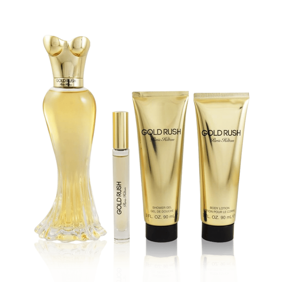 Paris Hilton Gold Rush Set - (4 pieces)