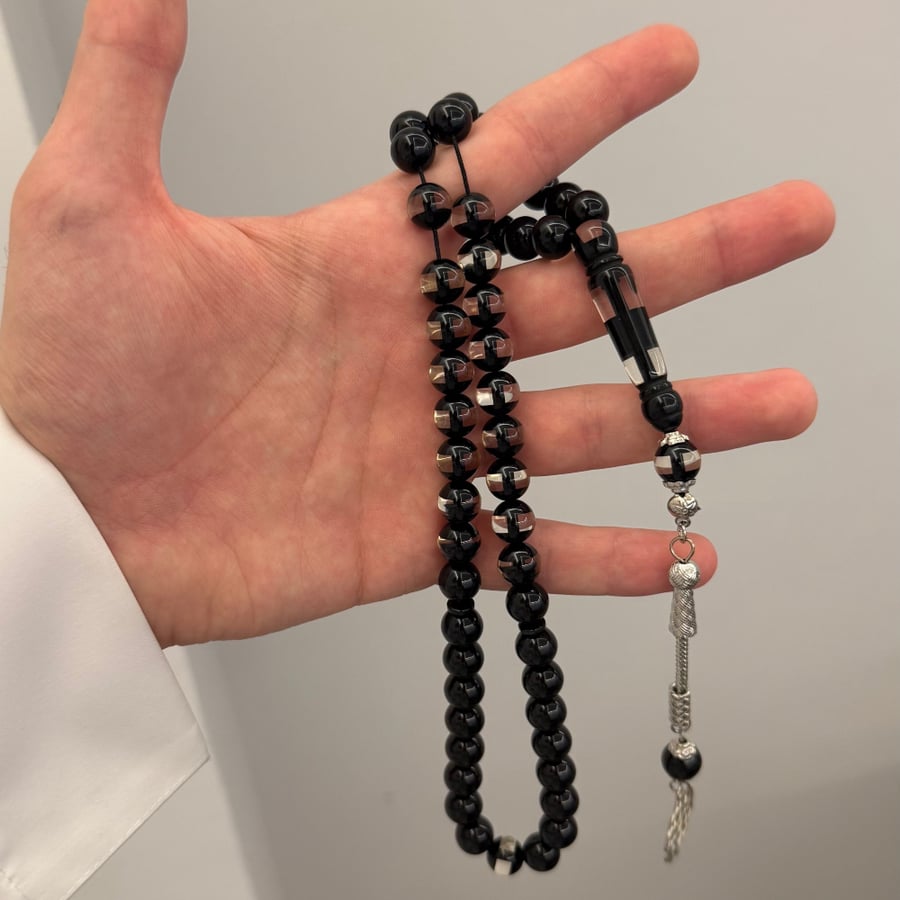 مسباح بكلايت أسود مميز