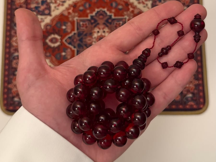 مسباح فاتوران احمر (طقم حزوز)