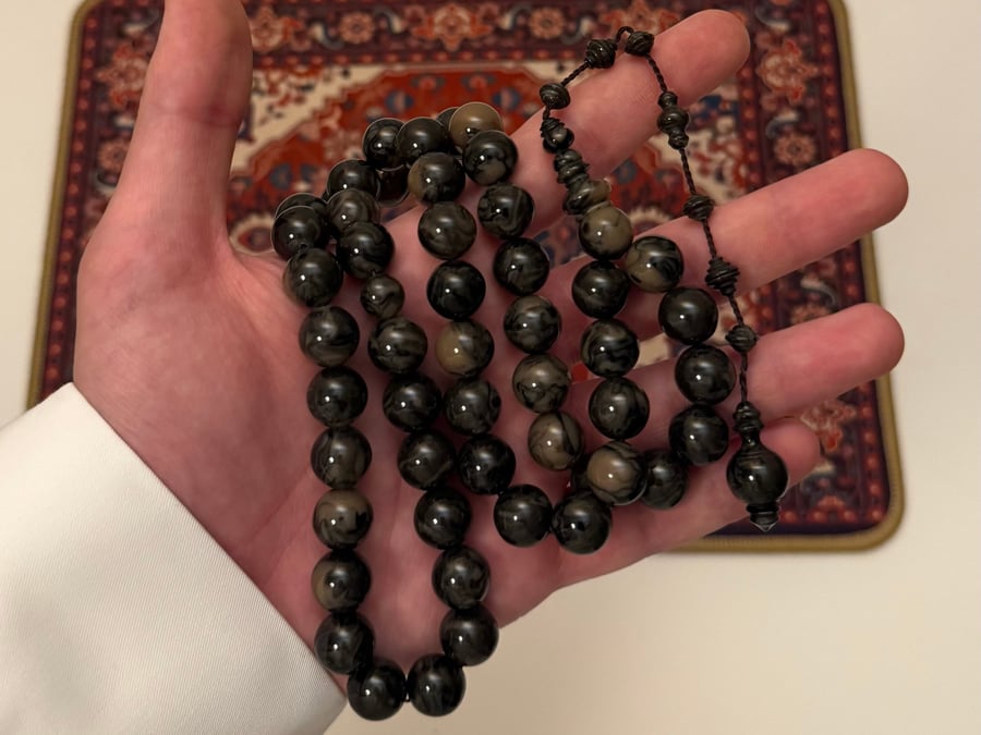 مسباح فاتوران رصاصي مموج (طقم حزوز)